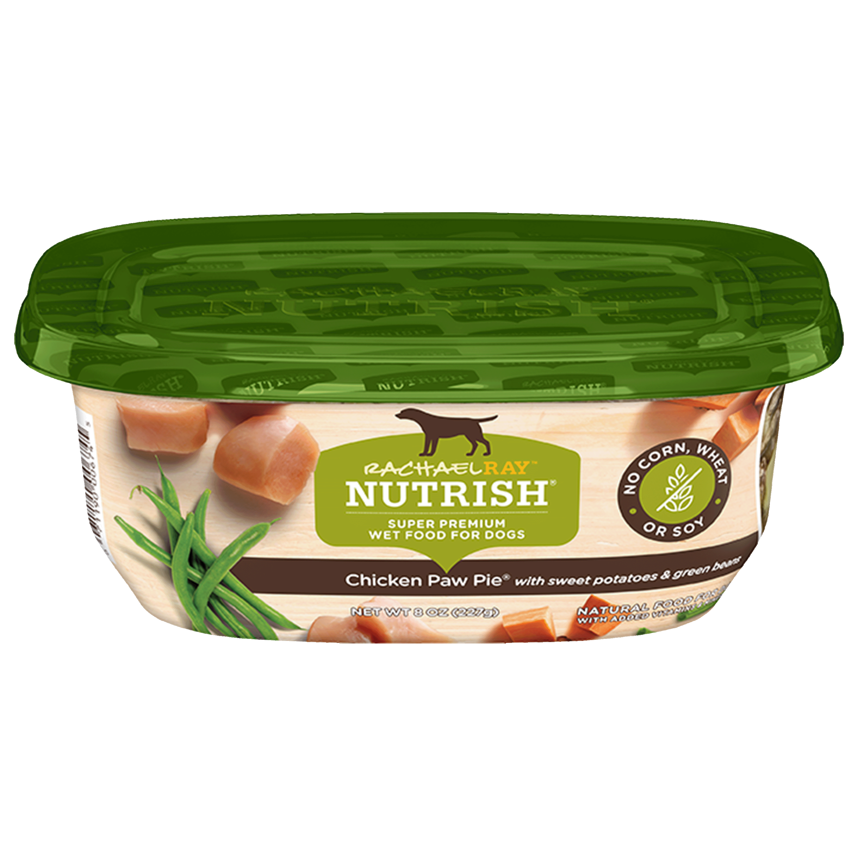 Nutrish Chicken Paw Pie Wet Dog Food Nutrish