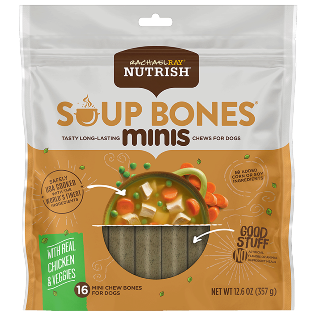 Nutrish® Soup Bones Minis Dog Chews With Chicken & Veggies