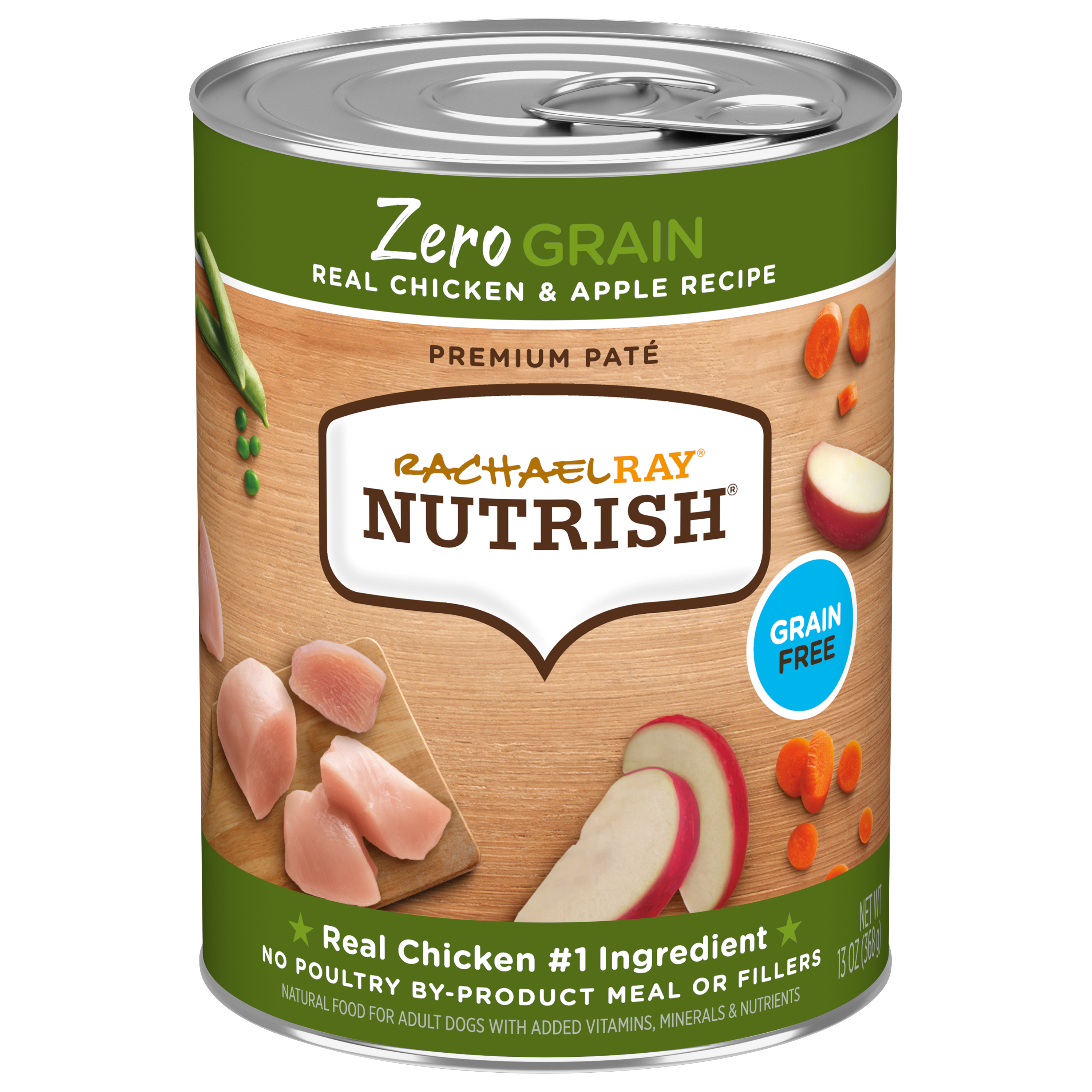 Zero Grain Real Chicken Apple Recipe Wet Dog Food Nutrish