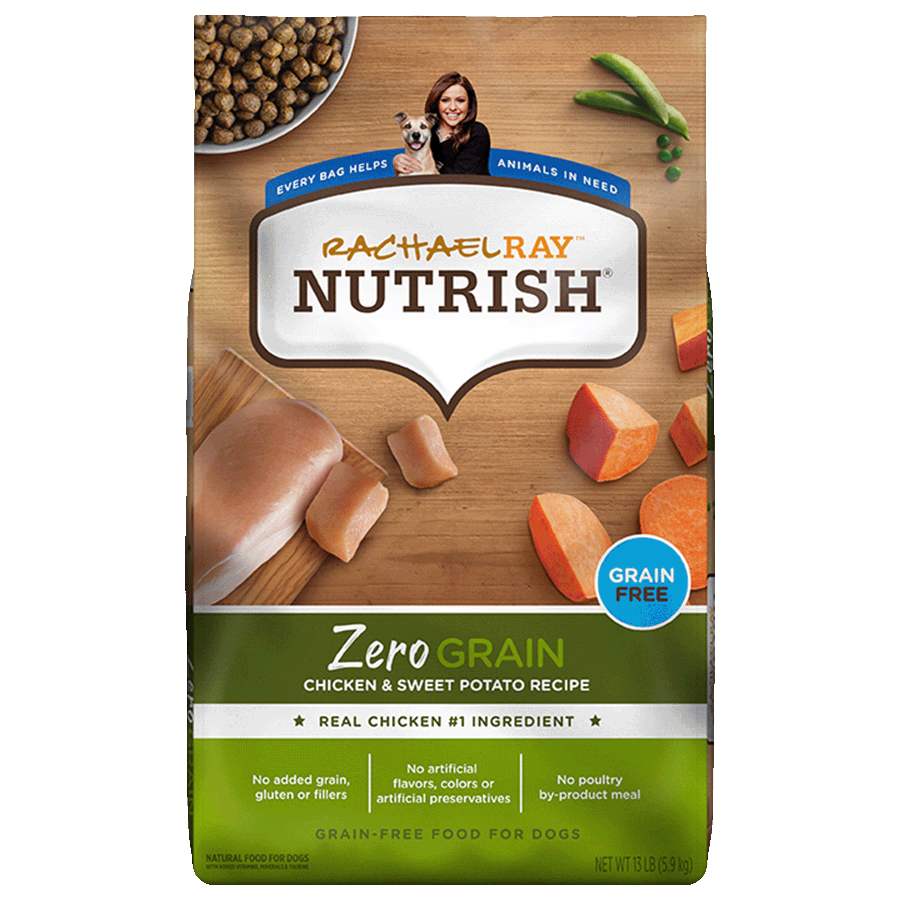 Zero Grain Chicken Sweet Potato Recipe Dry Dog Food Nutrish