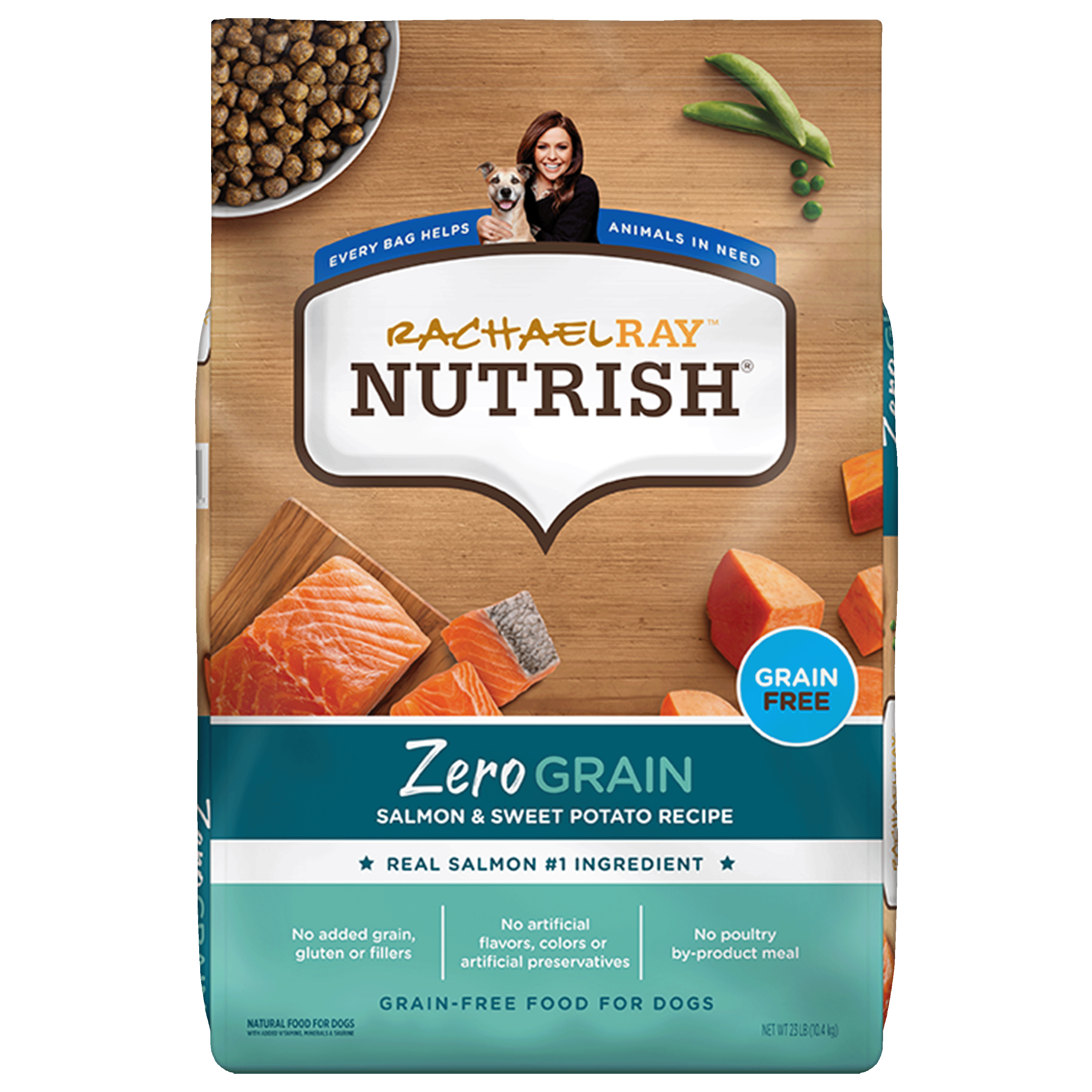 Zero Grain Salmon Sweet Potato Recipe Dry Dog Food Nutrish